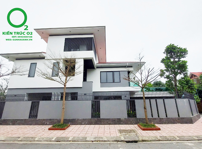 Biệt thự xanh 3 tầng