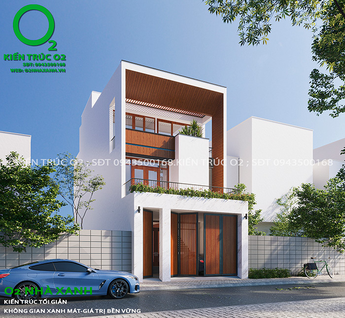 Mẫu thiết kế nhà phố 3 tầng