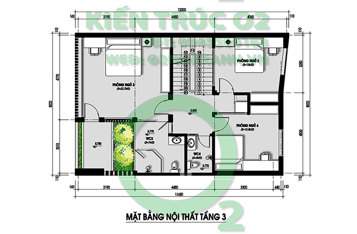 Thiế kế kiến trúc hiện đại, tối giản