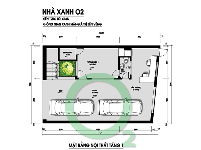 Thiế kế kiến trúc hiện đại, tối giản