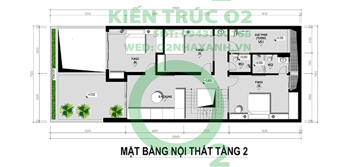 Nhà phố 3 tầng tại Hà Tĩnh