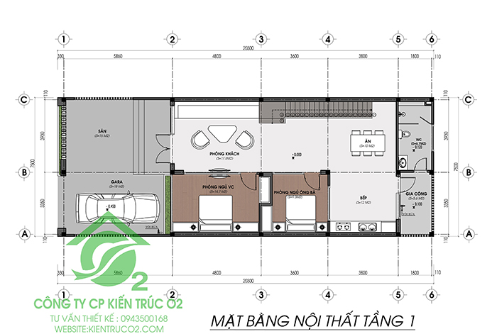 Nhà phố tại Hà Tĩnh 