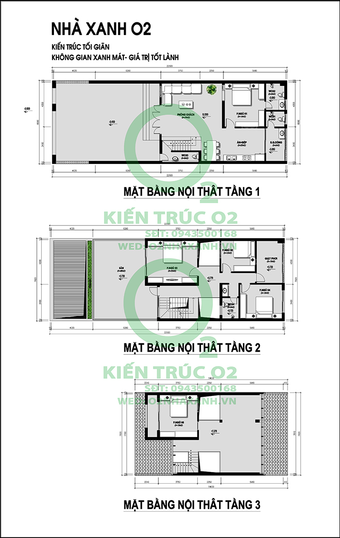 Thiết kế nhà phố hiện đại