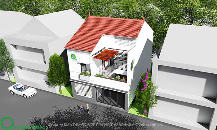 Nhà phố hiện đại