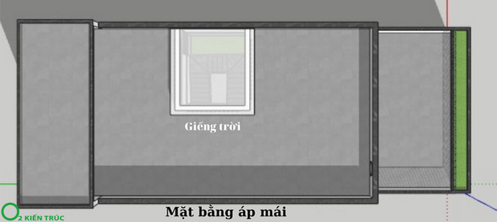 Nhà ống 2 tầng đẹp tại Hà Tĩnh