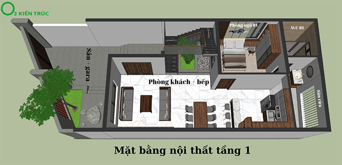 Mẫu nhà 2 tầng đẹp