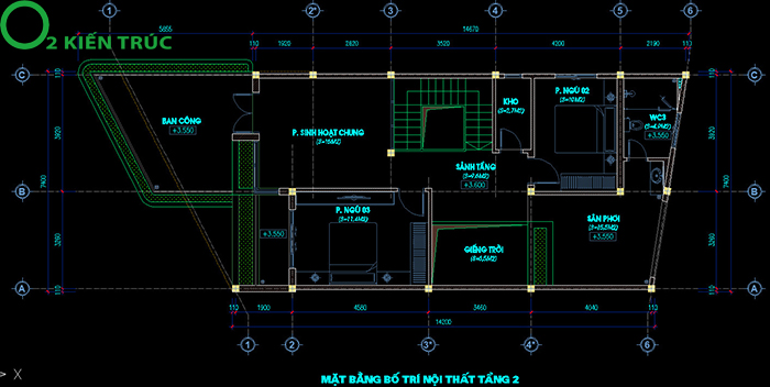Mẫu nhà 2 tầng đẹp