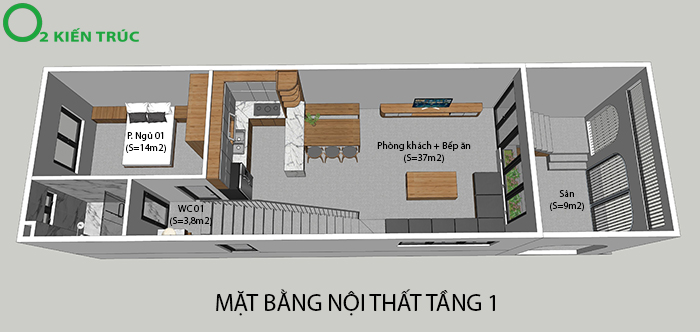 Nhà 2 tầng