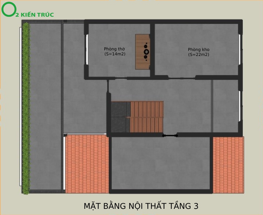 Nhà 3 tầng 