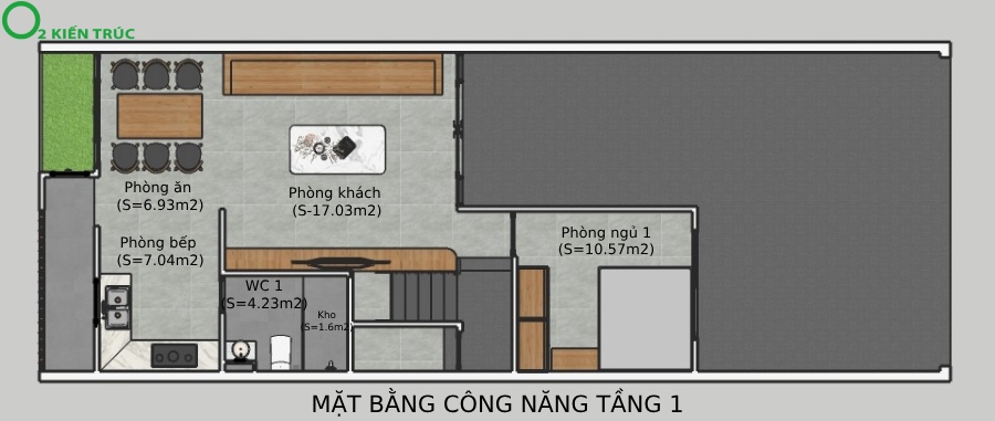 Nhà khung thép 2 tầng tại Hà Tĩnh