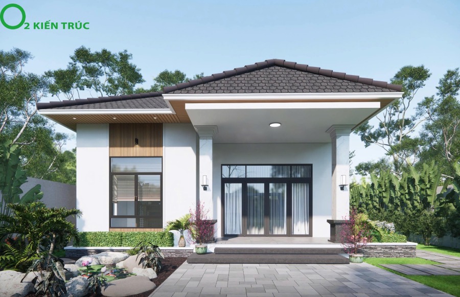 Kiến trúc kết hợp truyền thống và hiện đại