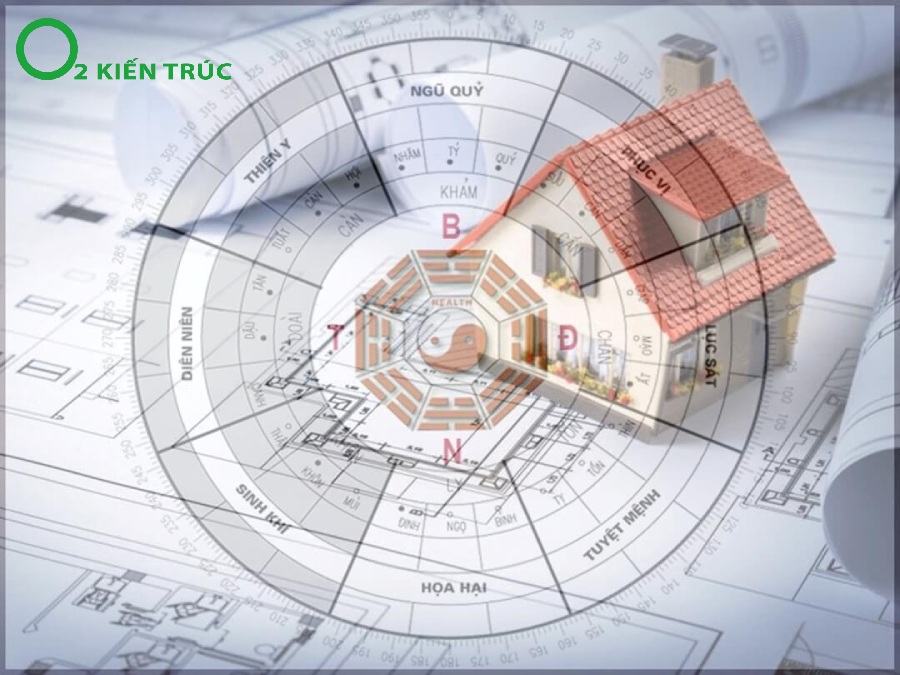 Phong thuỷ thiết kế nhà 2025