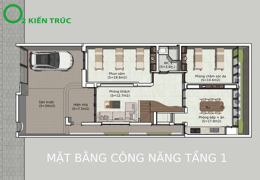 Nhà 02 tầng tại Hà Tĩnh 